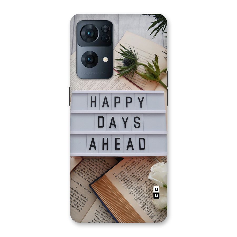 Happy Days Ahead Back Case for Oppo Reno7 Pro 5G