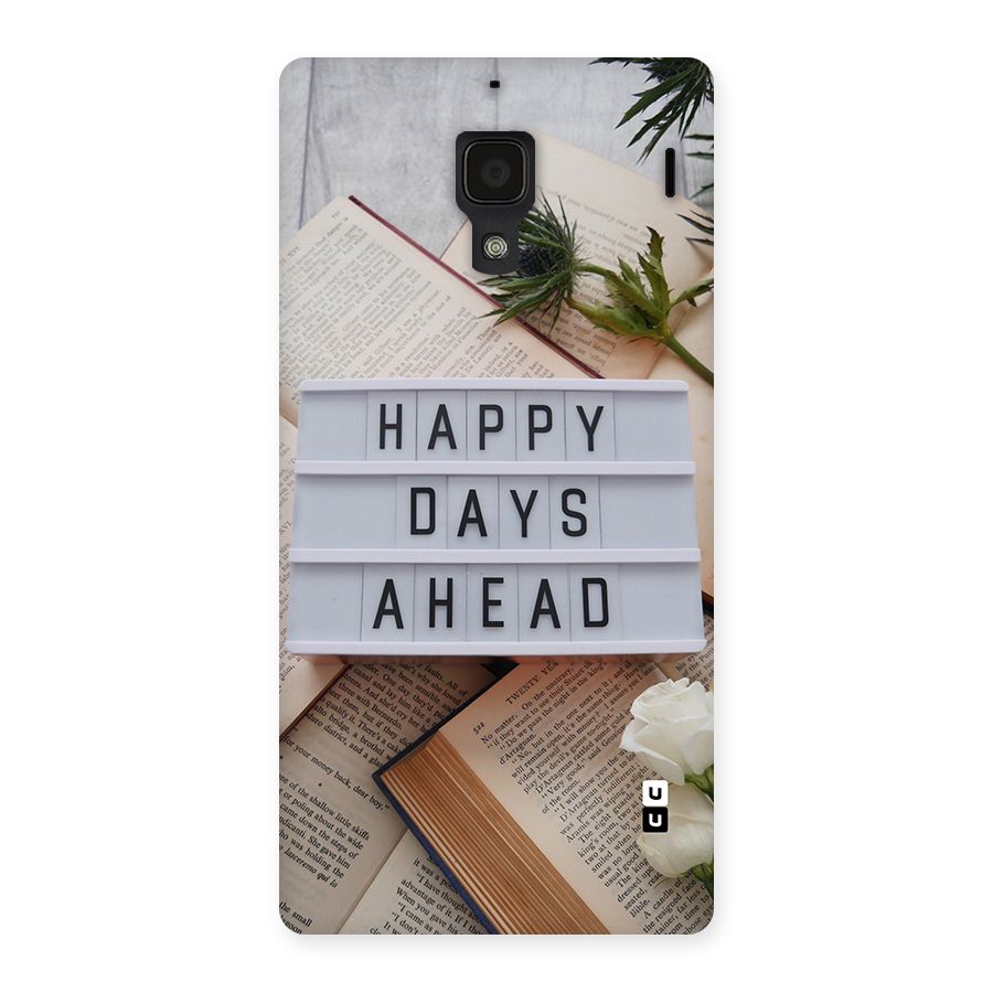 Happy Days Ahead Back Case for Redmi 1s