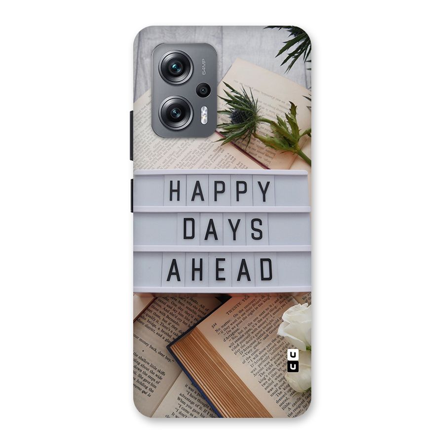 Happy Days Ahead Back Case for Redmi K50i