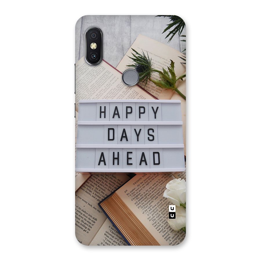 Happy Days Ahead Back Case for Redmi Y2