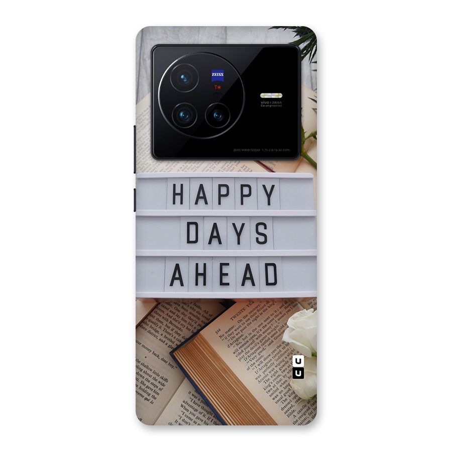 Happy Days Ahead Back Case for Vivo X80