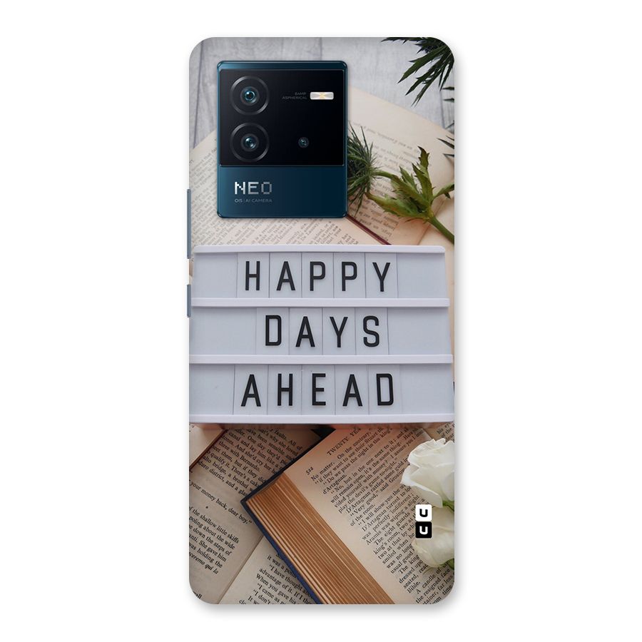 Happy Days Ahead Back Case for Vivo iQOO Neo 6 5G