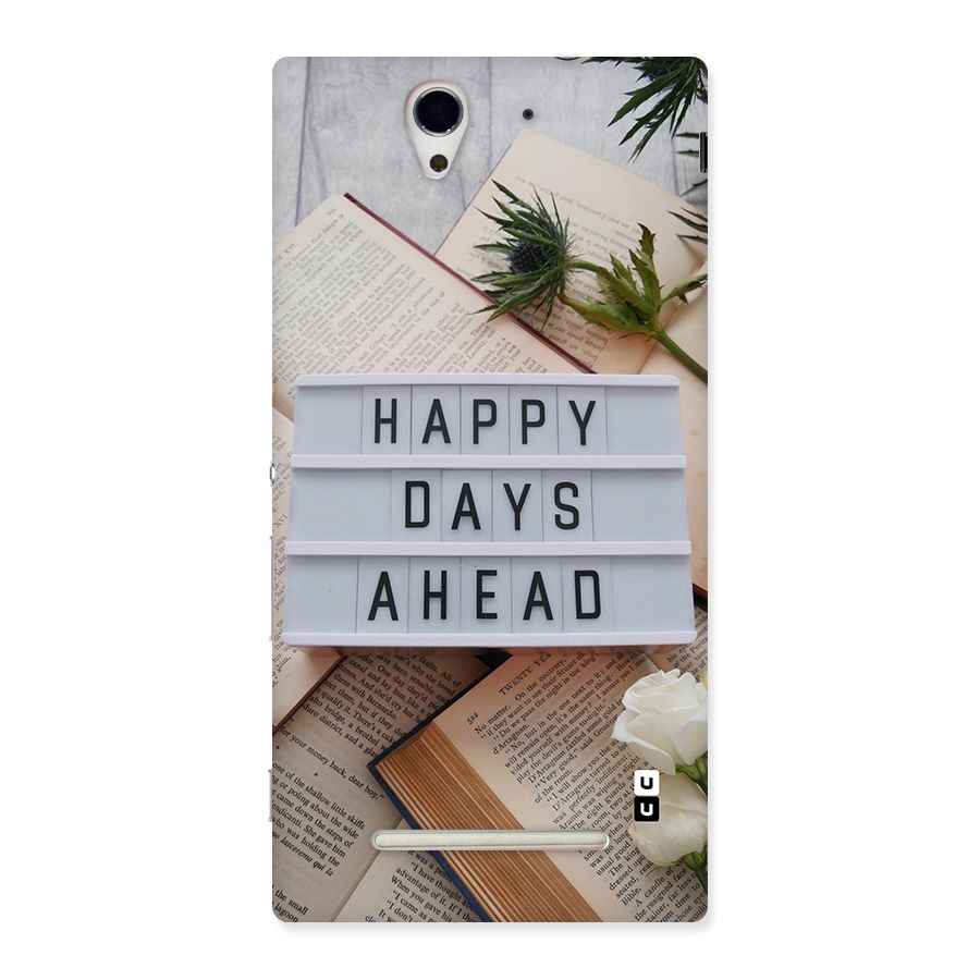 Happy Days Ahead Back Case for Xperia C3