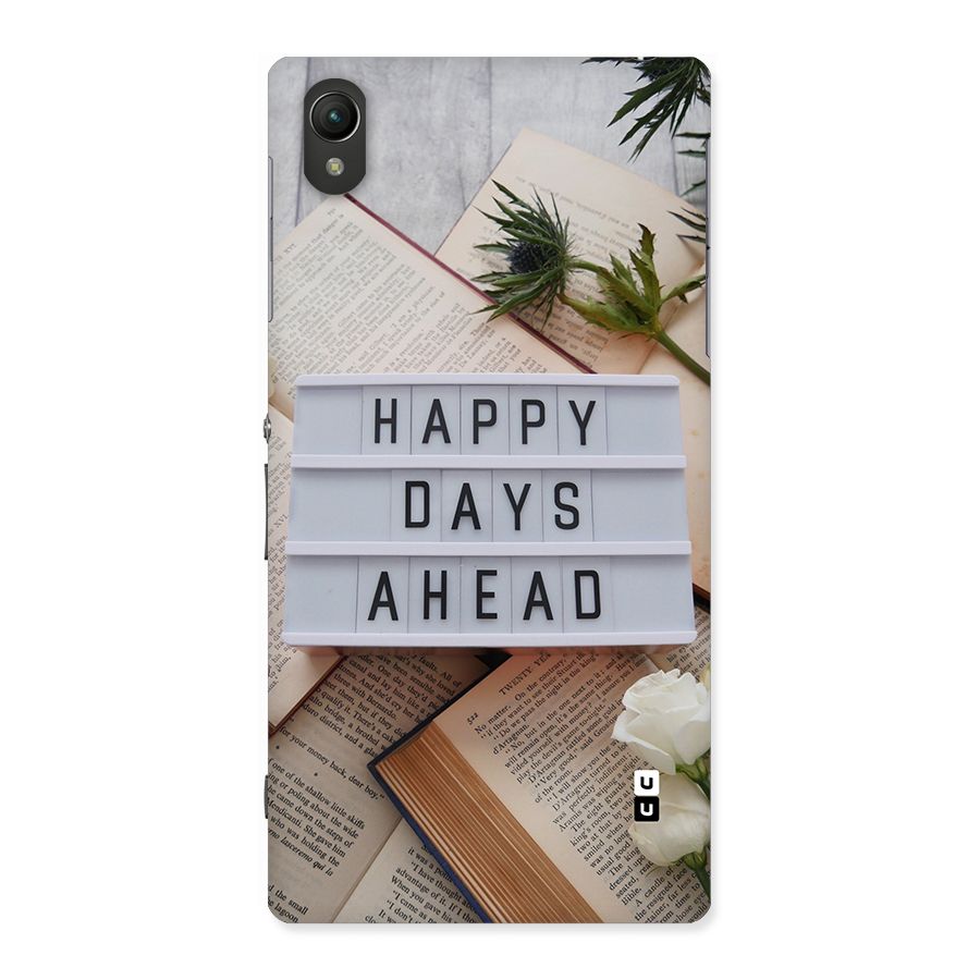Happy Days Ahead Back Case for Xperia Z1