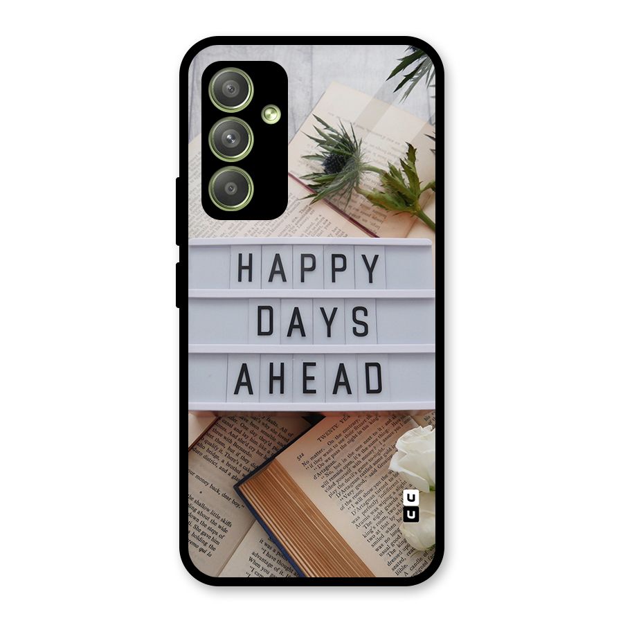 Happy Days Ahead Glass Back Case for Galaxy A54