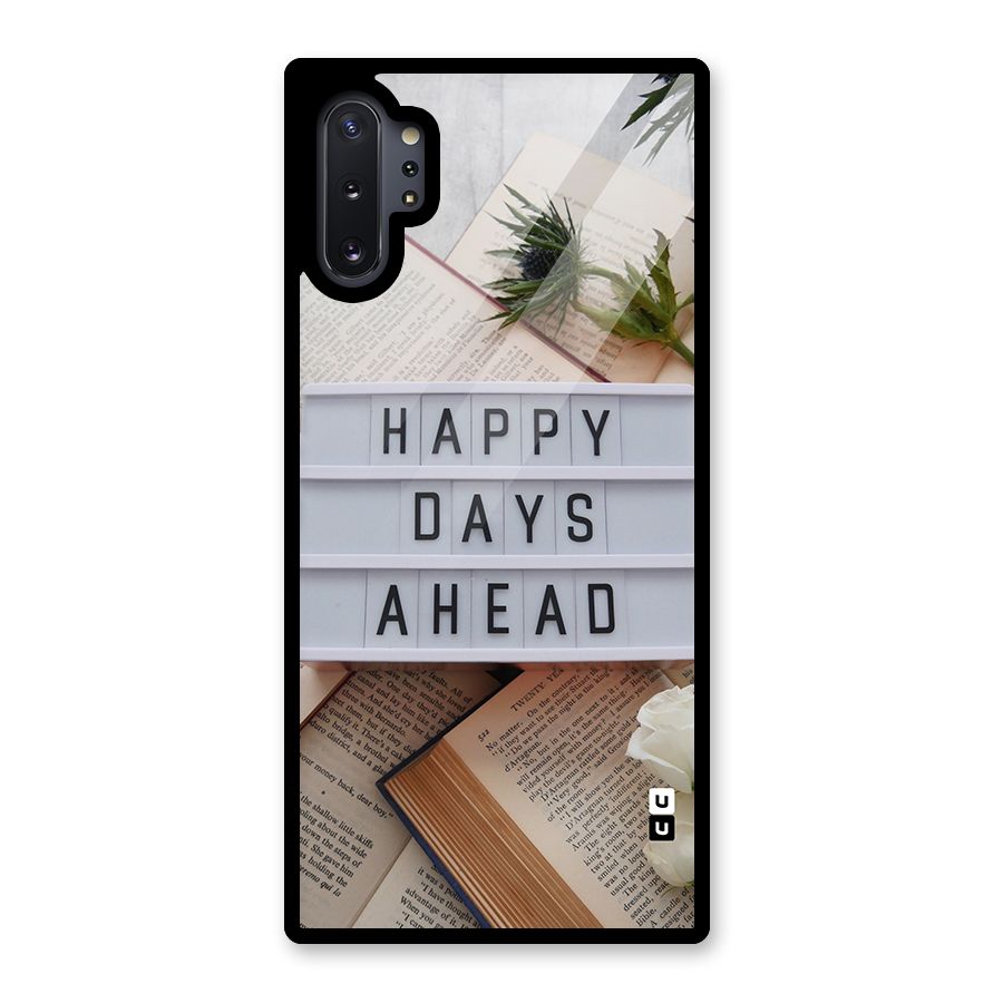 Happy Days Ahead Glass Back Case for Galaxy Note 10 Plus