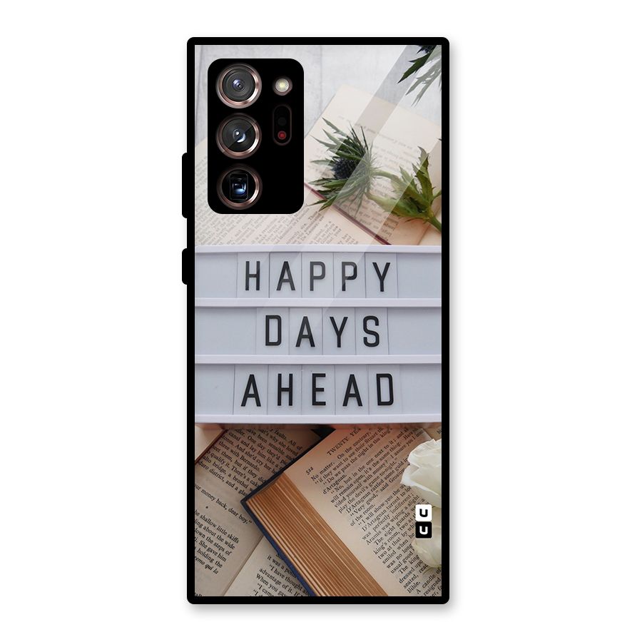 Happy Days Ahead Glass Back Case for Galaxy Note 20 Ultra