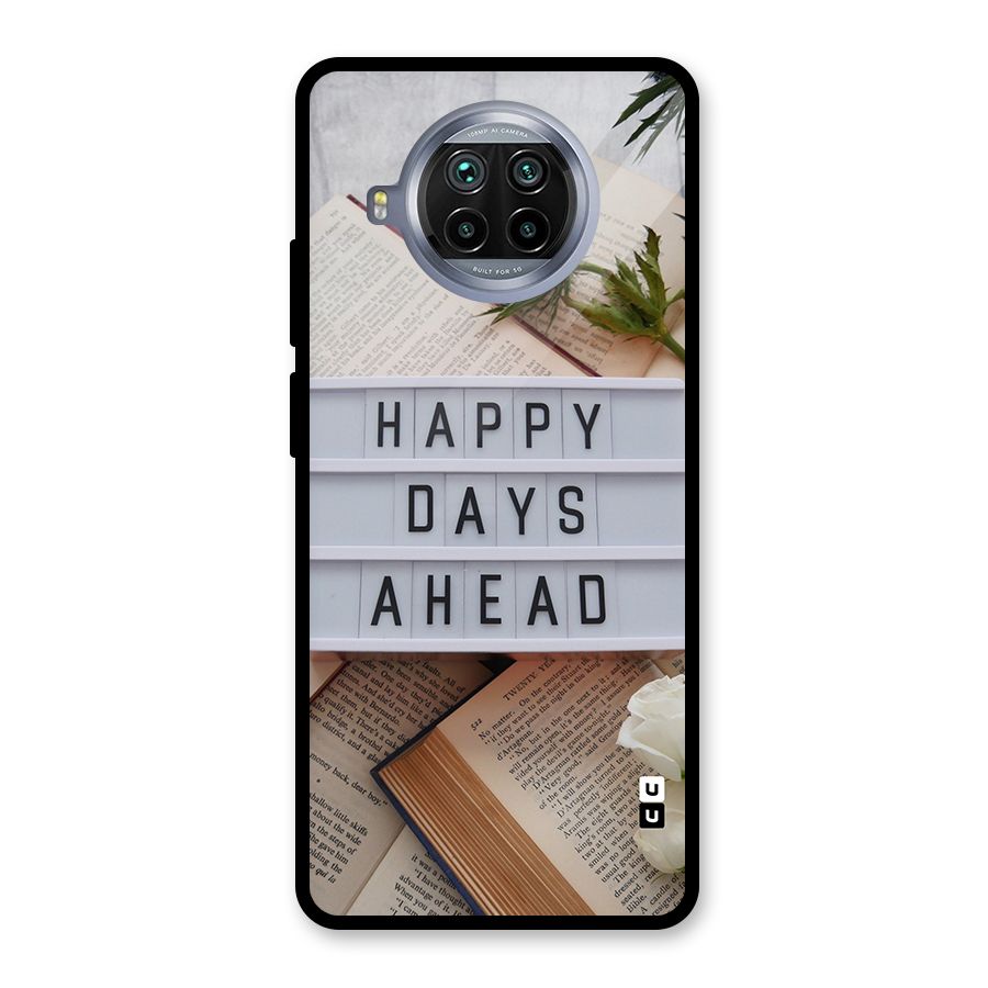 Happy Days Ahead Glass Back Case for Mi 10i