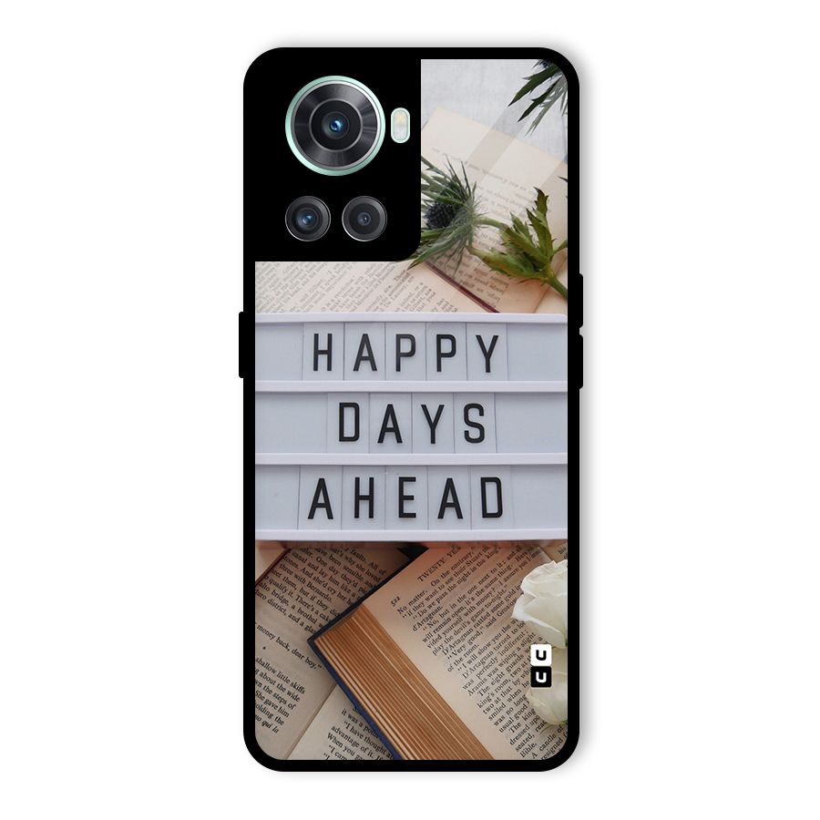 Happy Days Ahead Glass Back Case for OnePlus 10R