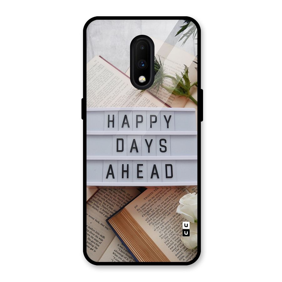 Happy Days Ahead Glass Back Case for OnePlus 7