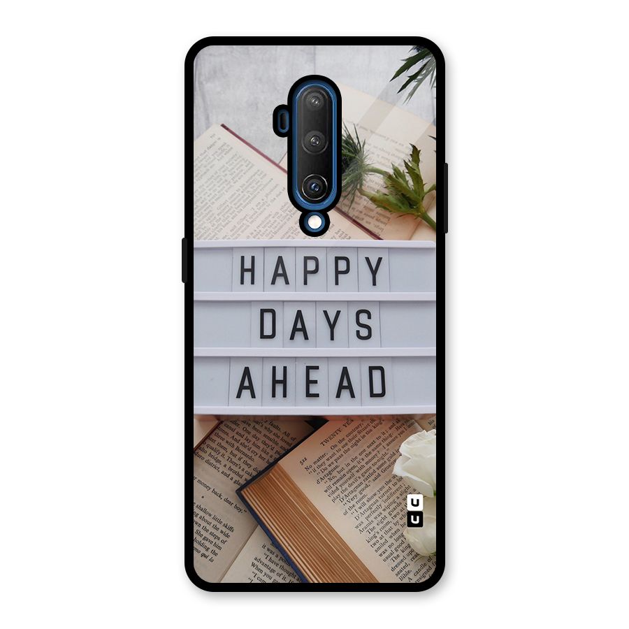 Happy Days Ahead Glass Back Case for OnePlus 7T Pro
