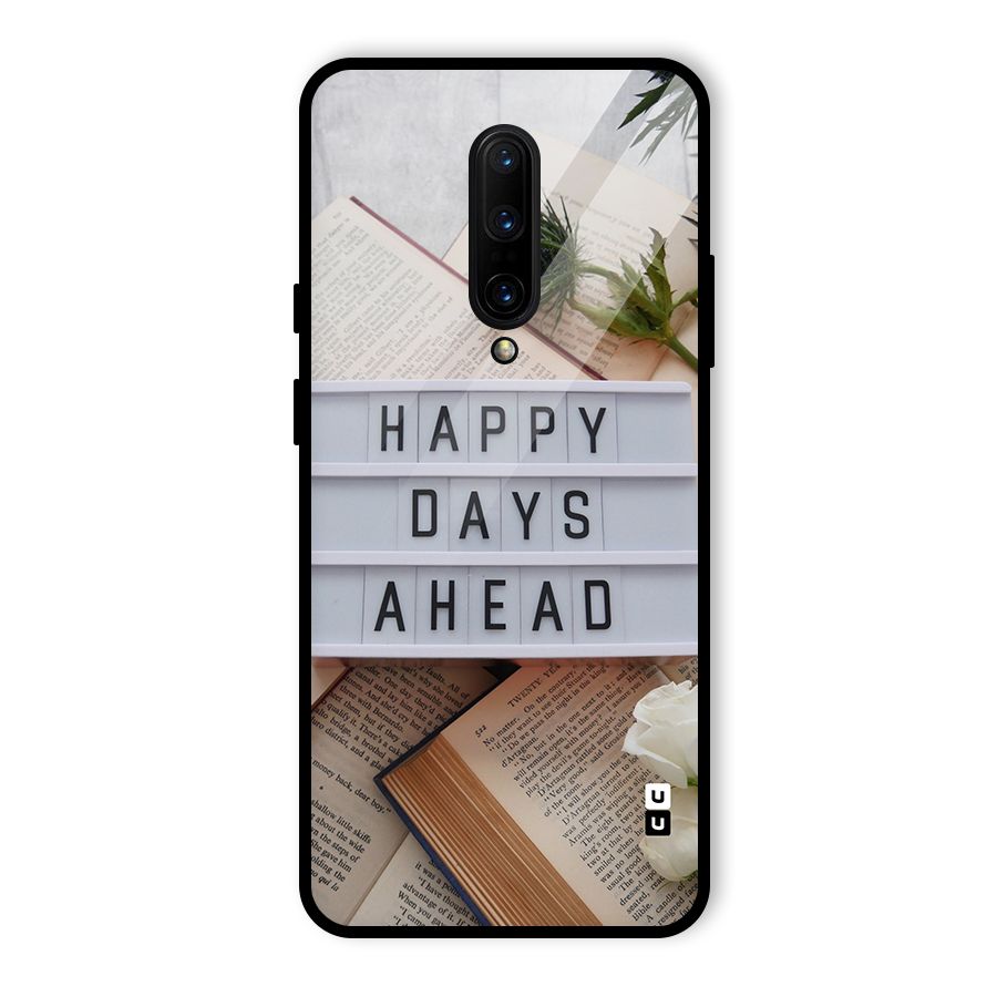 Happy Days Ahead Glass Back Case for OnePlus 7 Pro