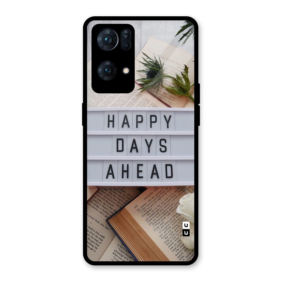 Happy Days Ahead Glass Back Case for Oppo Reno7 Pro 5G