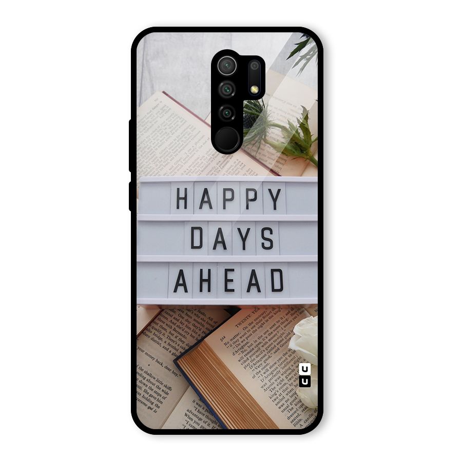 Happy Days Ahead Glass Back Case for Poco M2