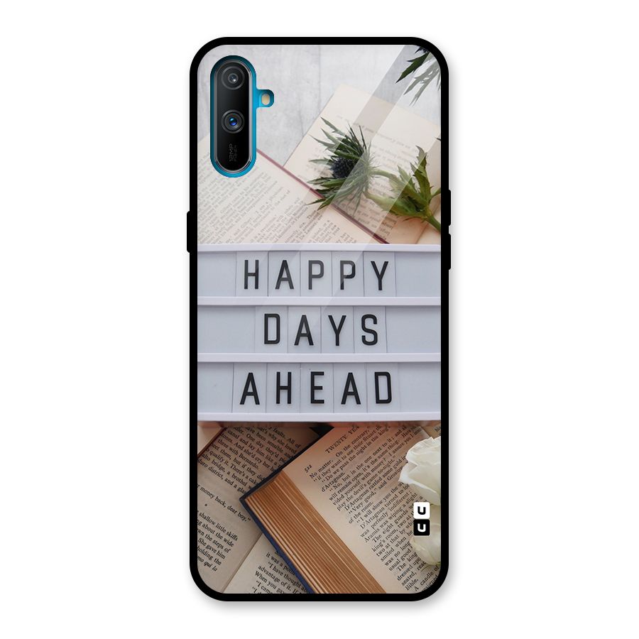 Happy Days Ahead Glass Back Case for Realme C3