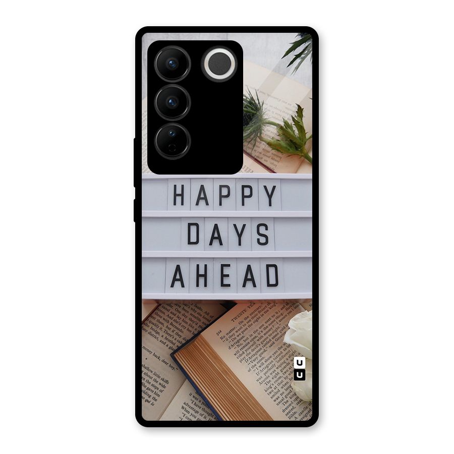 Happy Days Ahead Glass Back Case for Vivo V27