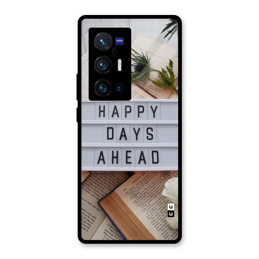 Happy Days Ahead Glass Back Case for Vivo X70 Pro Plus