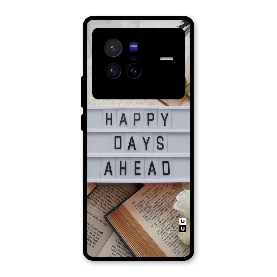 Happy Days Ahead Glass Back Case for Vivo X80