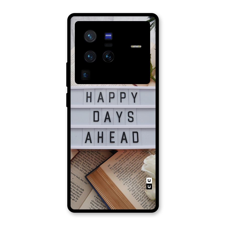 Happy Days Ahead Glass Back Case for Vivo X80 Pro