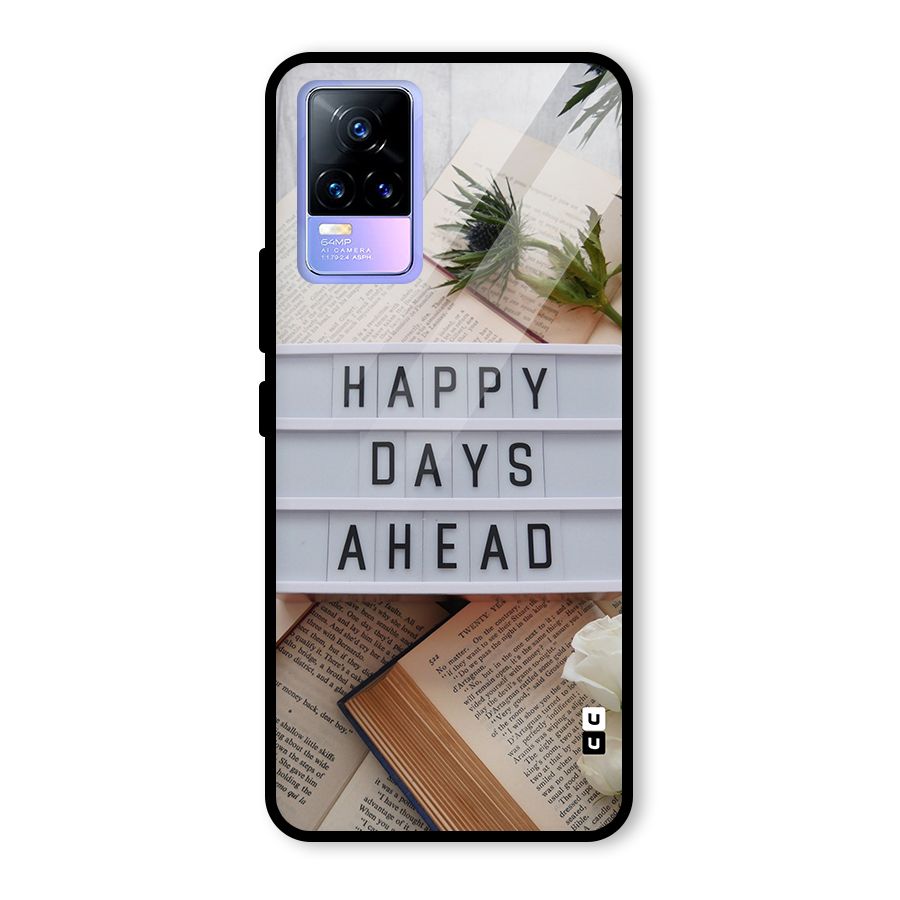 Happy Days Ahead Glass Back Case for Vivo Y73