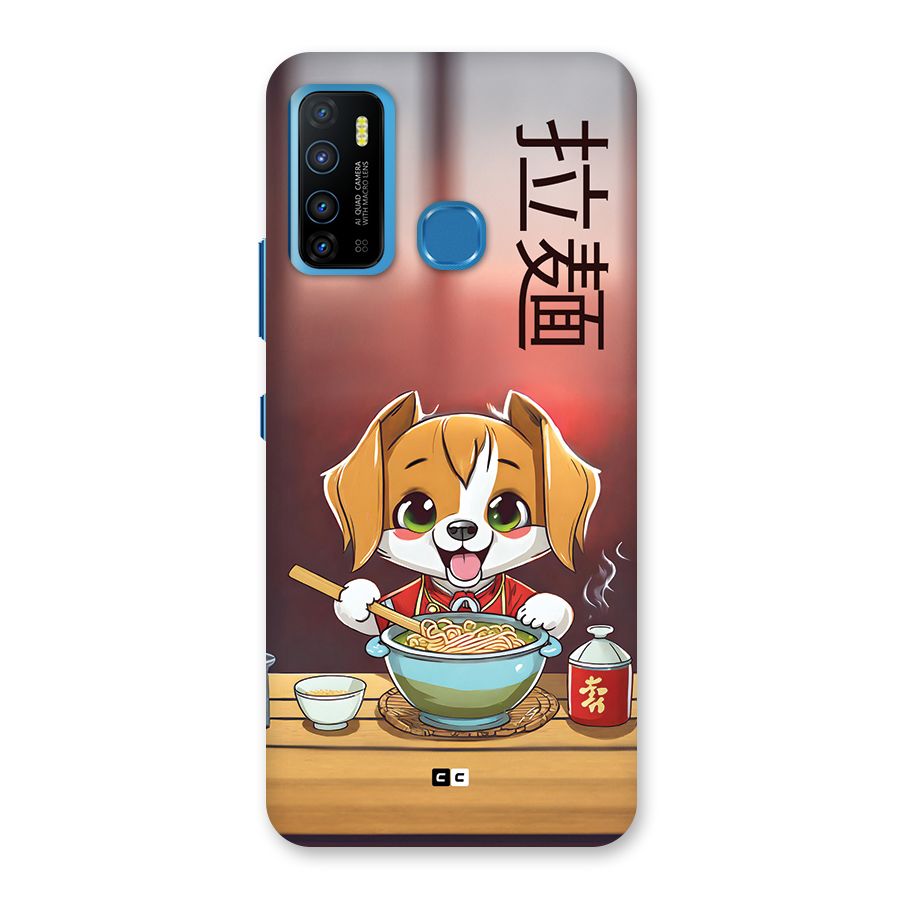 Happy Dog Cooking Back Case for Infinix Hot 9