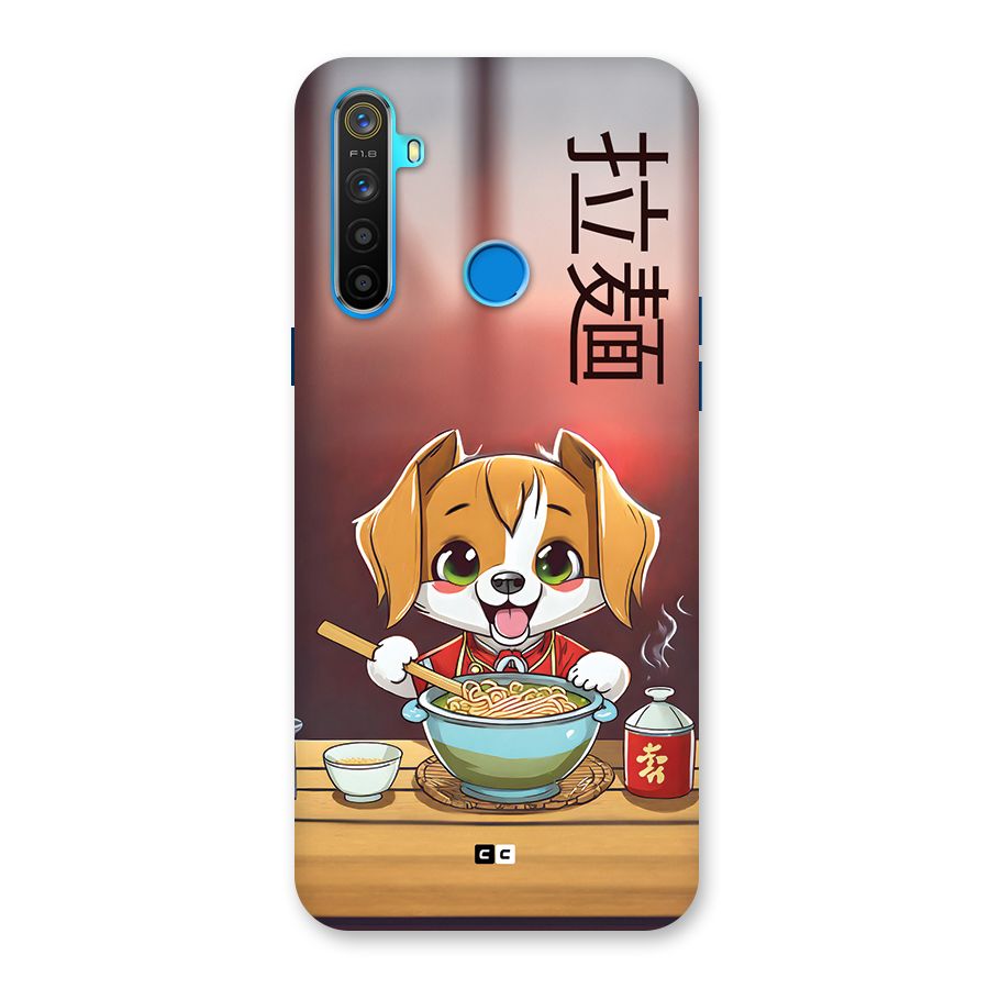 Happy Dog Cooking Back Case for Realme 5