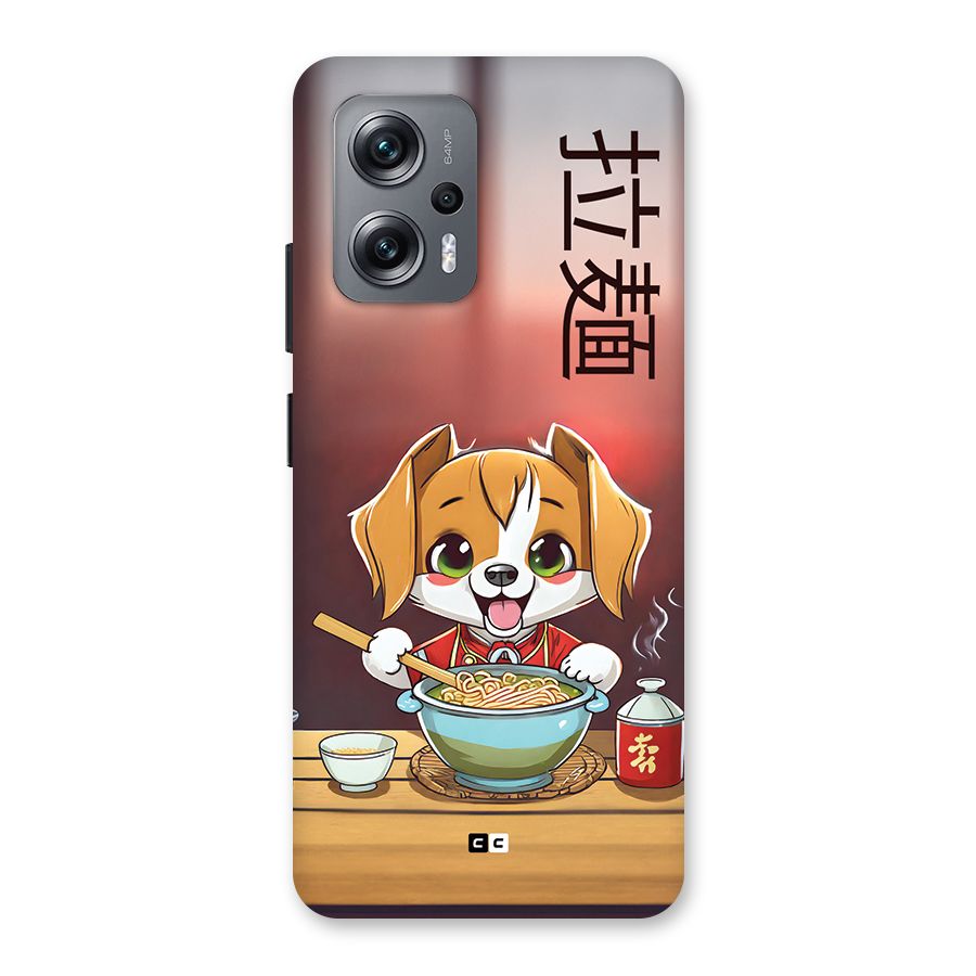 Happy Dog Cooking Back Case for Redmi K50i