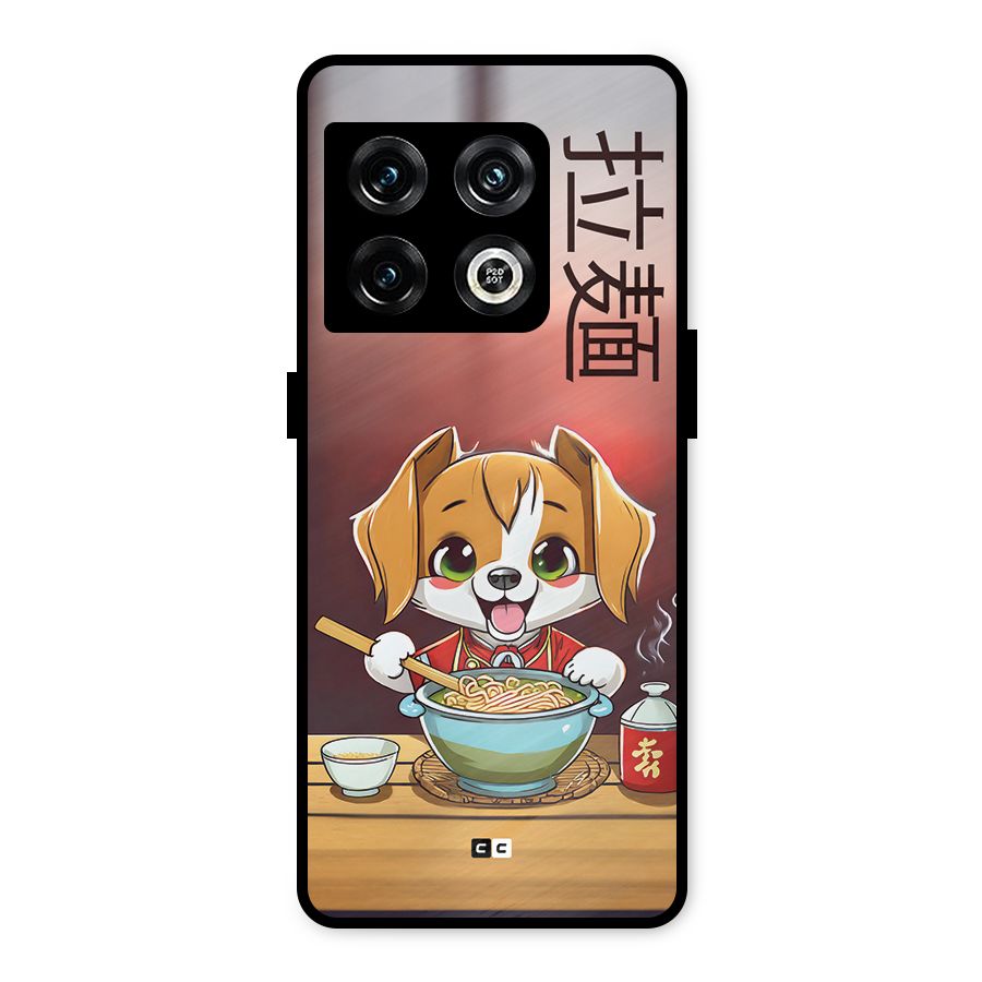 Happy Dog Cooking Metal Back Case for OnePlus 10 Pro 5G