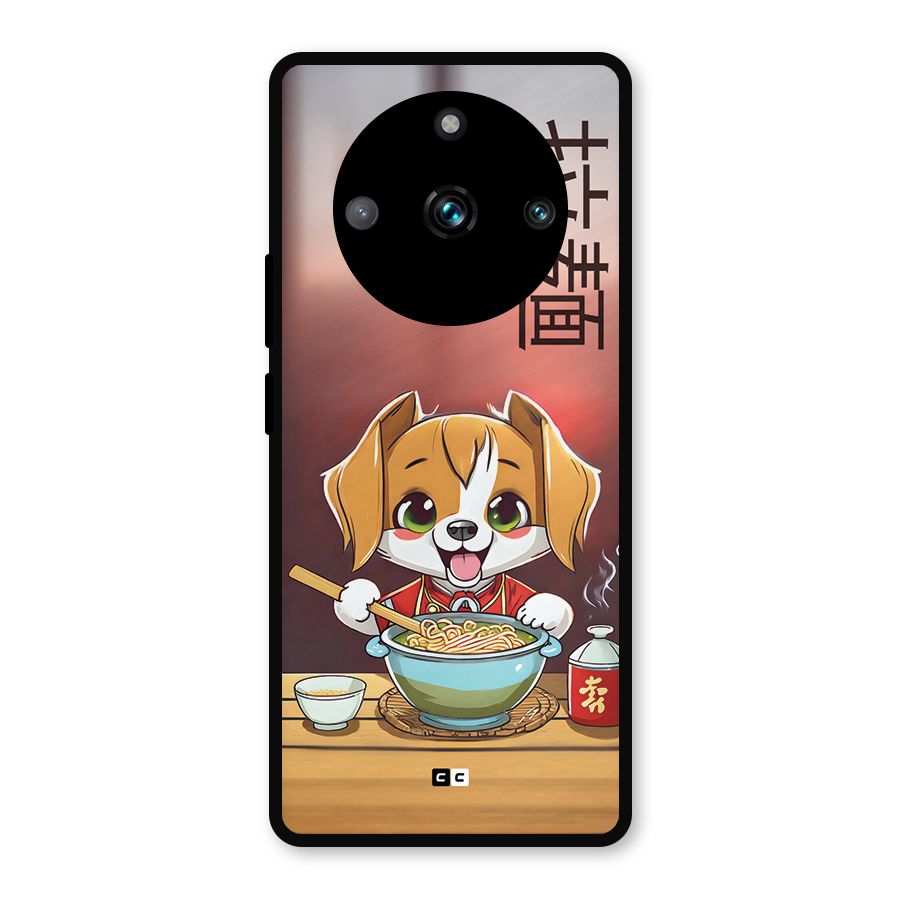 Happy Dog Cooking Metal Back Case for Realme 11 Pro Plus