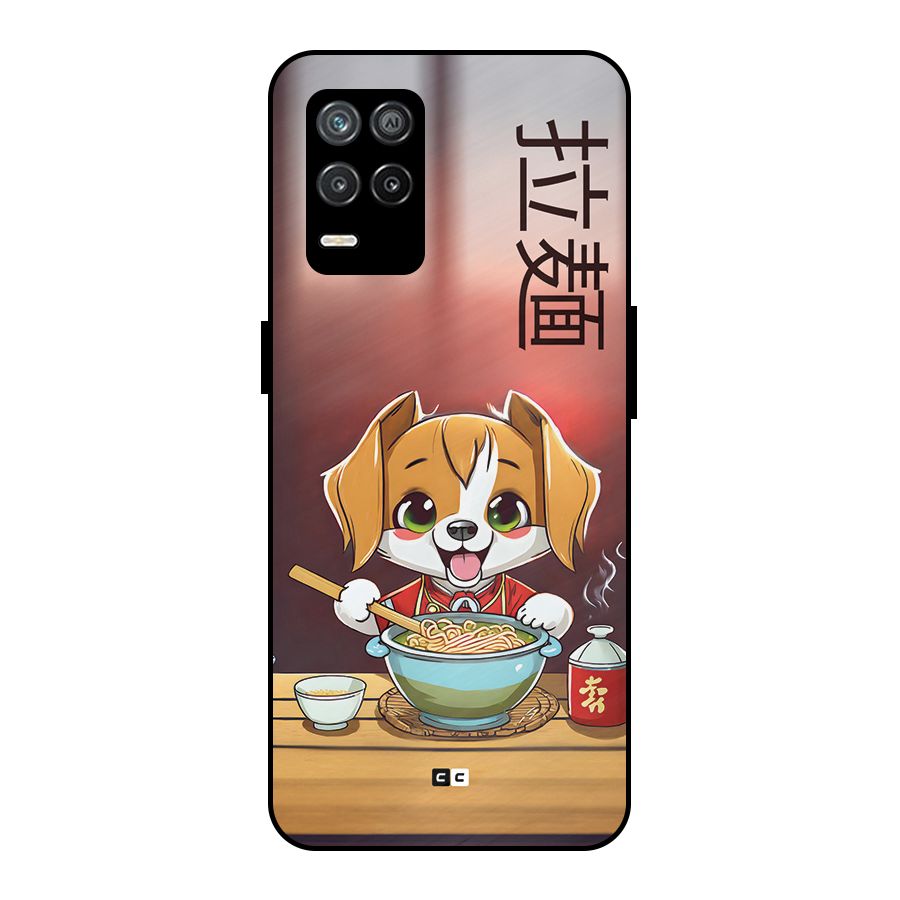 Happy Dog Cooking Metal Back Case for Realme 8 5G