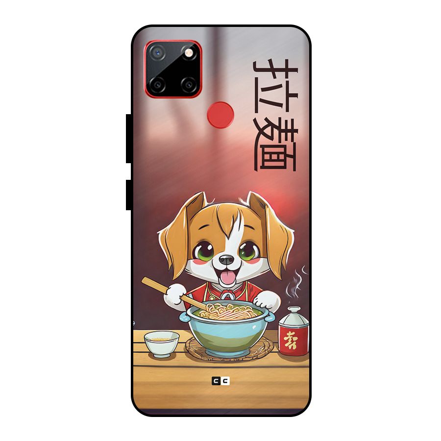 Happy Dog Cooking Metal Back Case for Realme C12