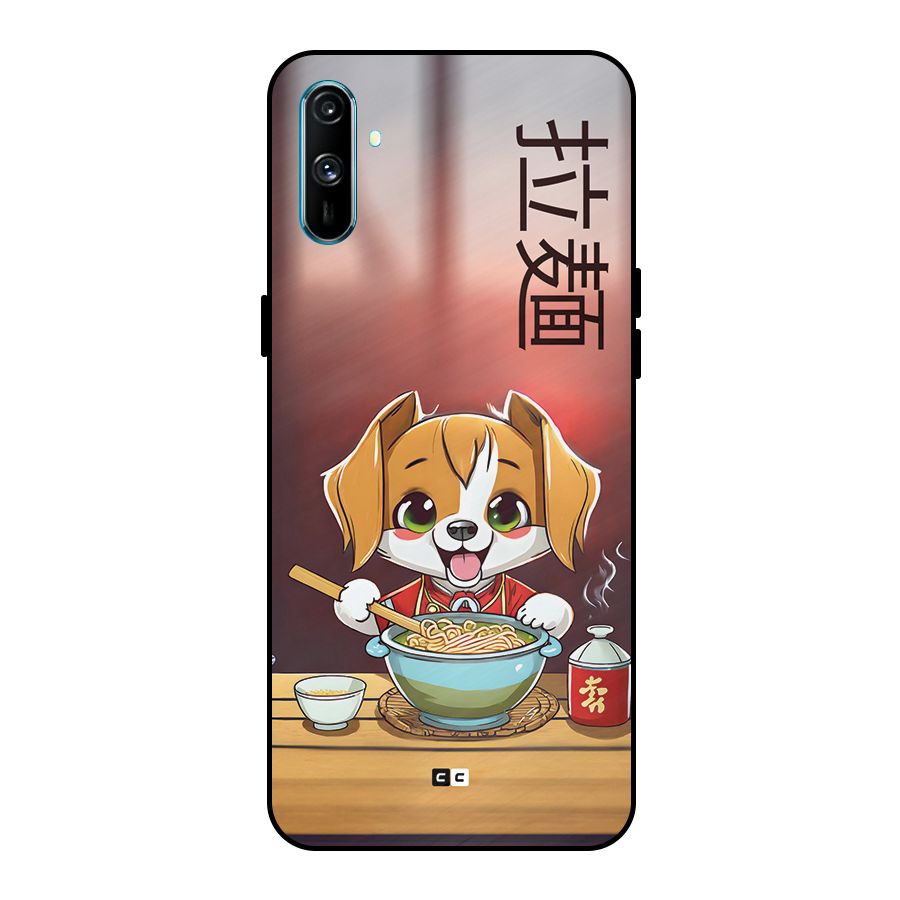 Happy Dog Cooking Metal Back Case for Realme C3