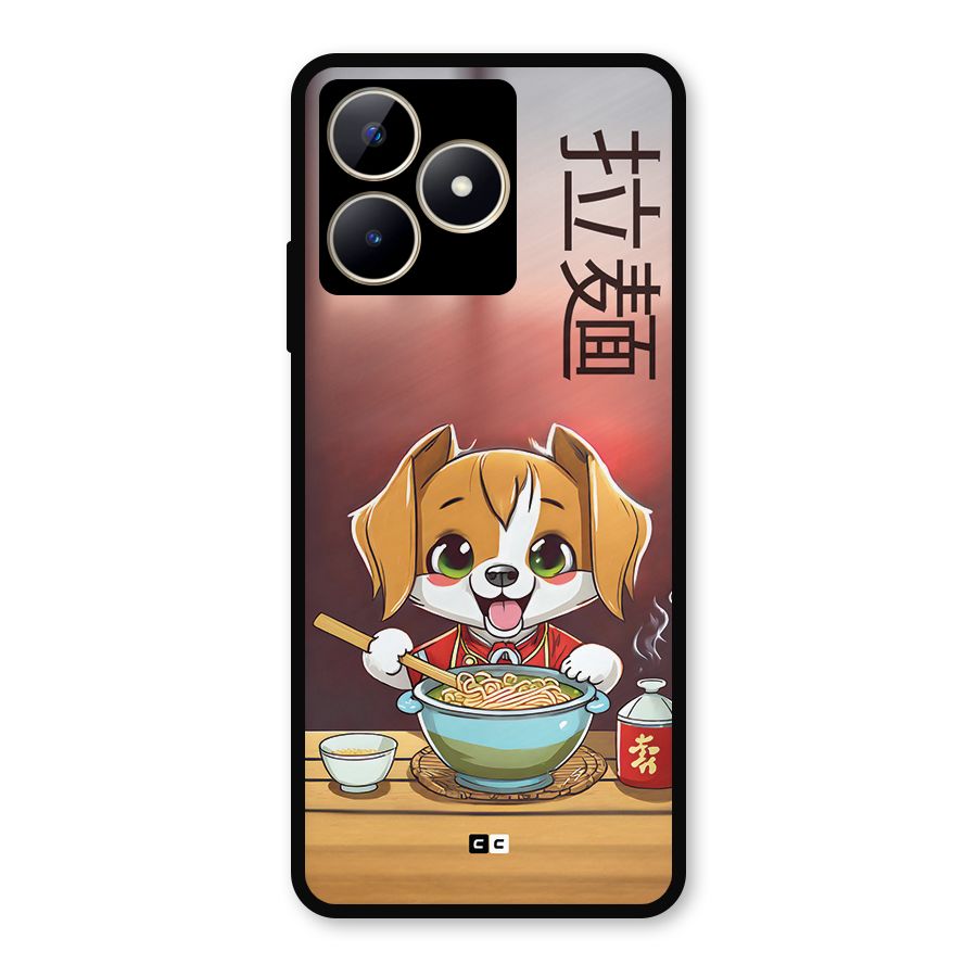 Happy Dog Cooking Metal Back Case for Realme C53