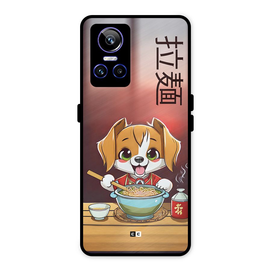 Happy Dog Cooking Metal Back Case for Realme GT Neo 3