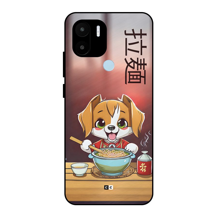 Happy Dog Cooking Metal Back Case for Redmi A2 Plus