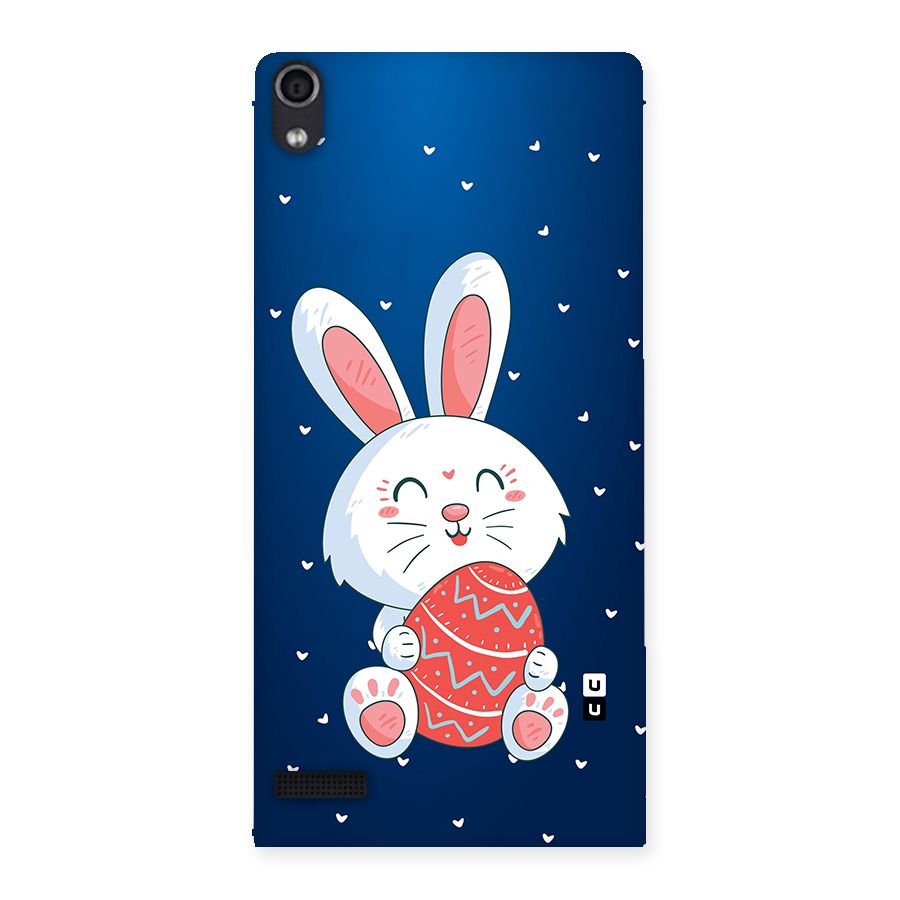 Happy Festive Bunny Back Case for Ascend P6