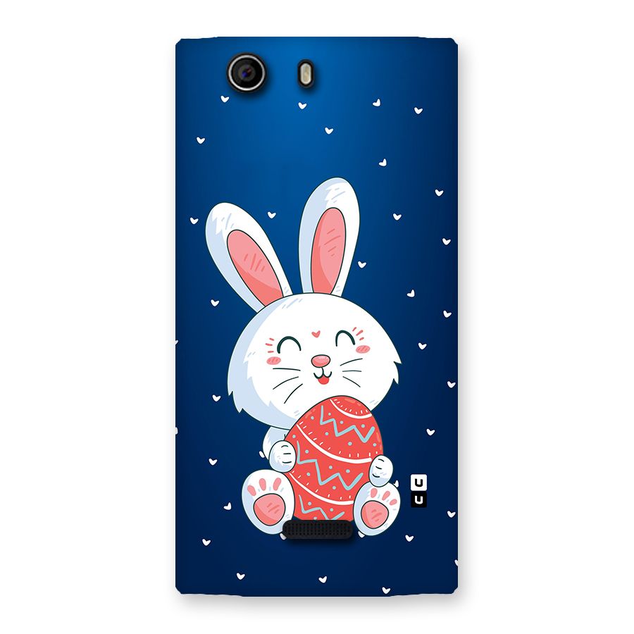 Happy Festive Bunny Back Case for Canvas Nitro 2 E311