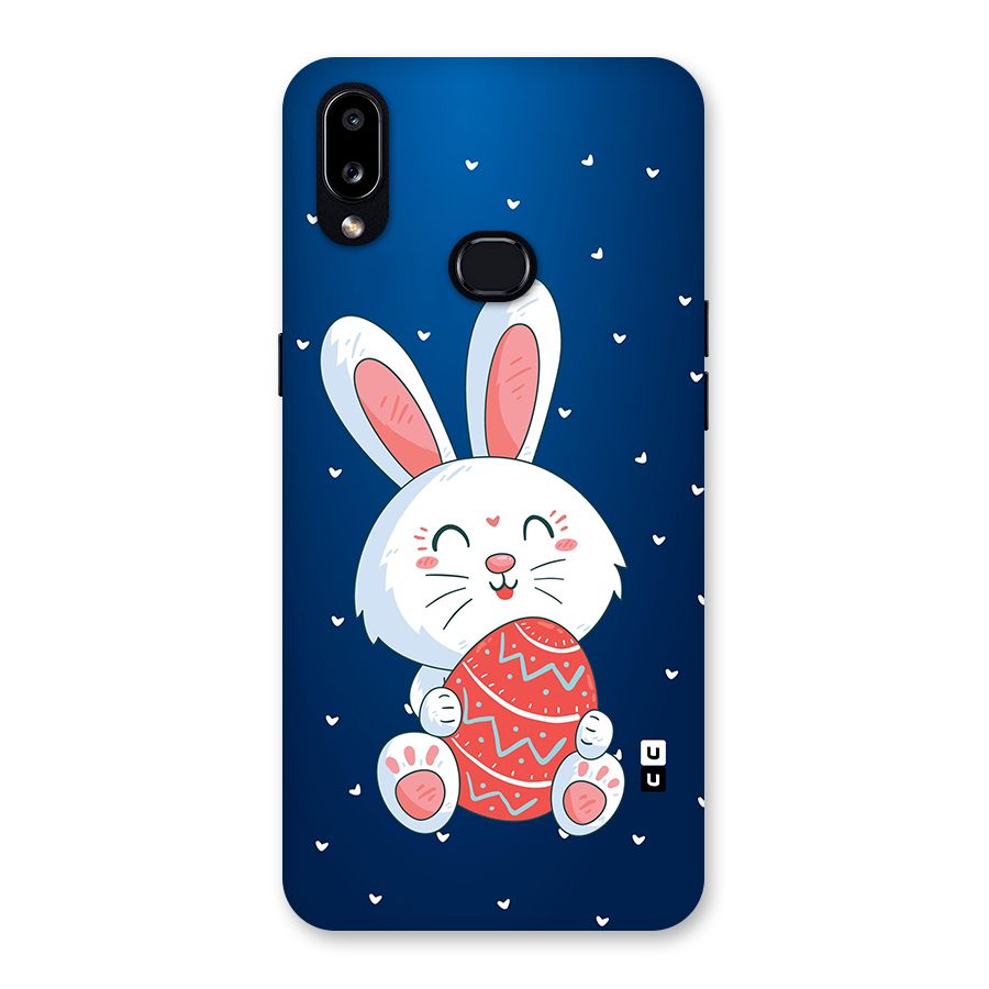 Happy Festive Bunny Back Case for Galaxy A10s