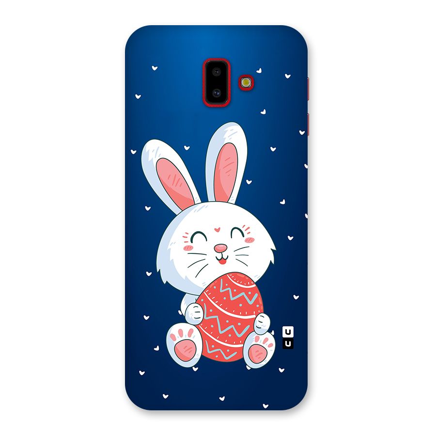Happy Festive Bunny Back Case for Galaxy J6 Plus