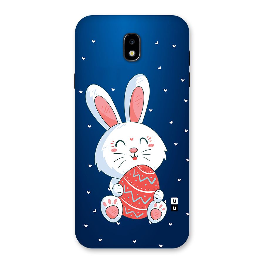 Happy Festive Bunny Back Case for Galaxy J7 Pro