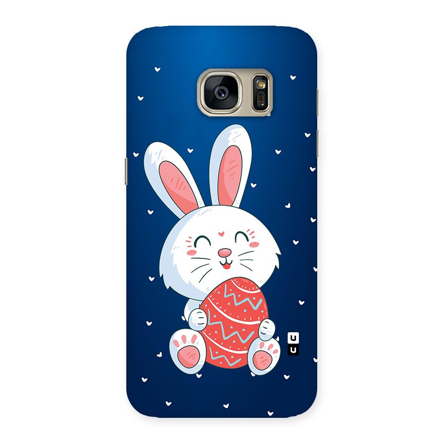 Happy Festive Bunny Back Case for Galaxy S7
