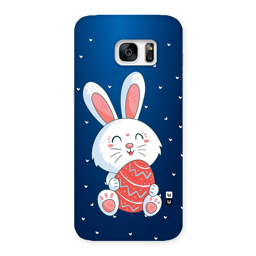 Happy Festive Bunny Back Case for Galaxy S7 Edge