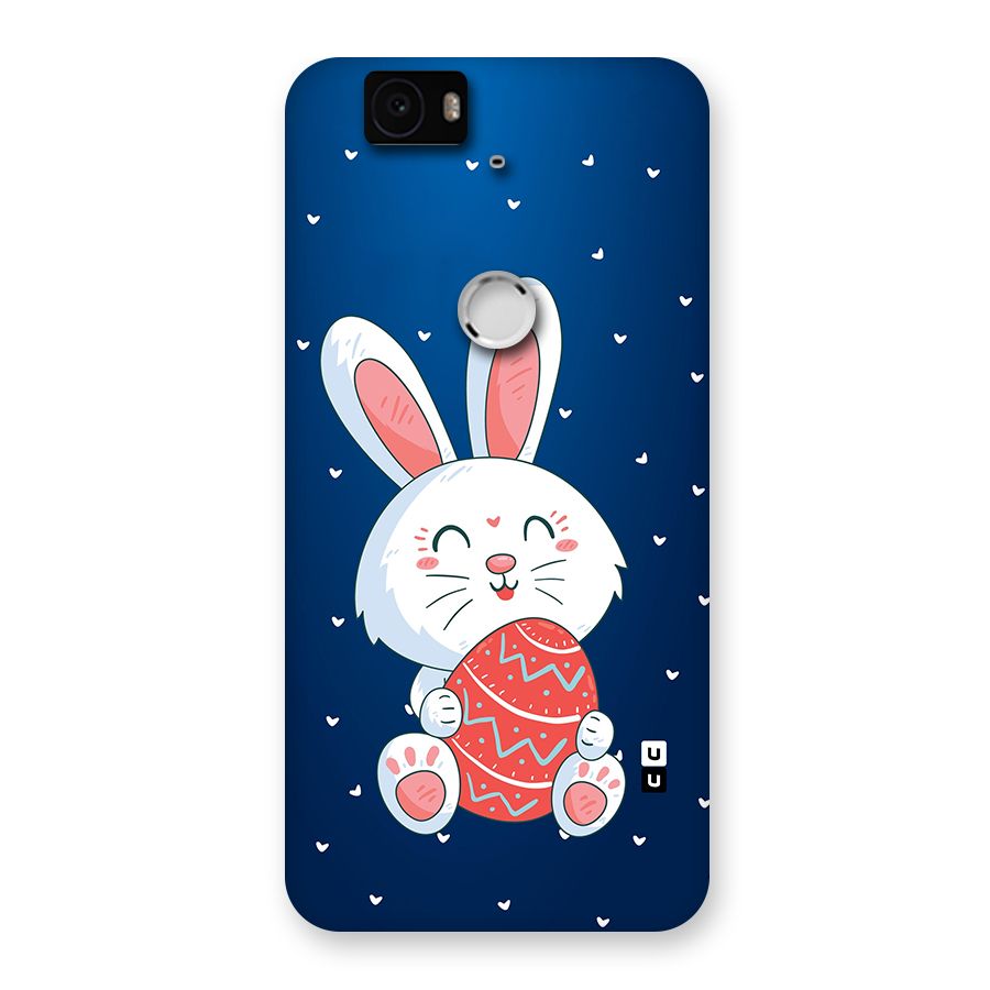 Happy Festive Bunny Back Case for Google Nexus-6P