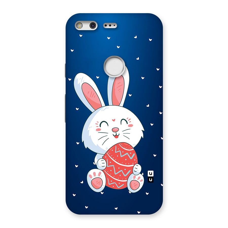 Happy Festive Bunny Back Case for Google Pixel