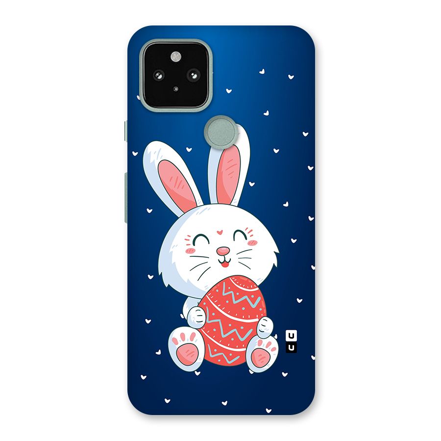 Happy Festive Bunny Back Case for Google Pixel 5