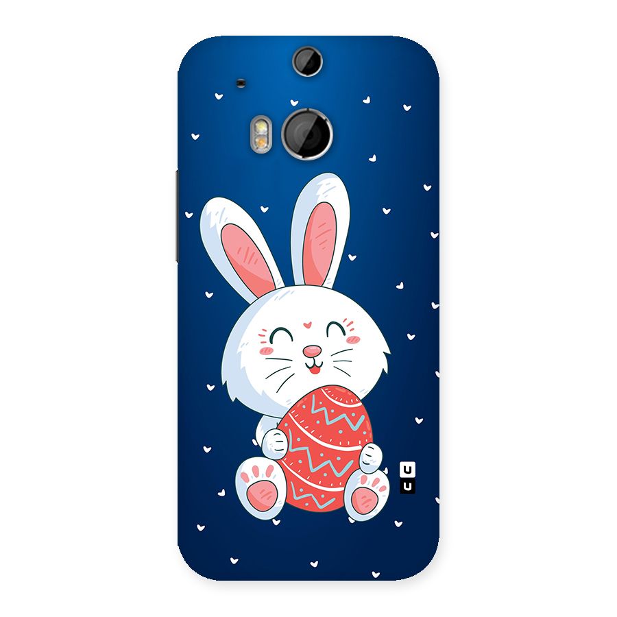 Happy Festive Bunny Back Case for HTC One M8