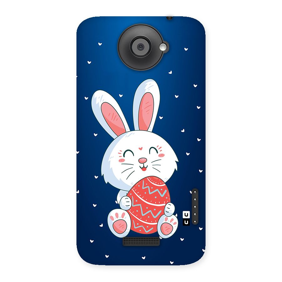 Happy Festive Bunny Back Case for HTC One X