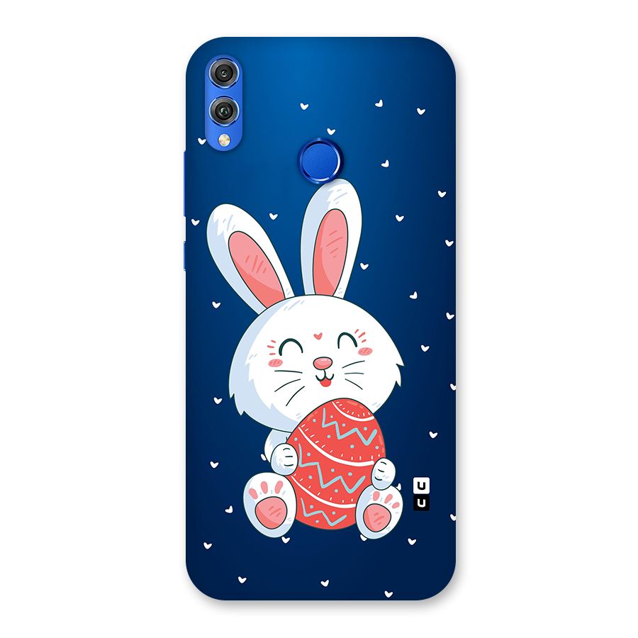 Happy Festive Bunny Back Case for Honor 8X