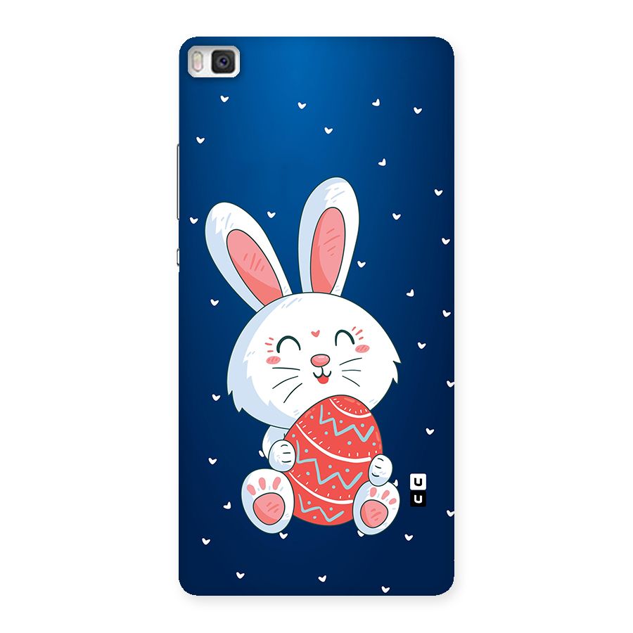 Happy Festive Bunny Back Case for Huawei P8