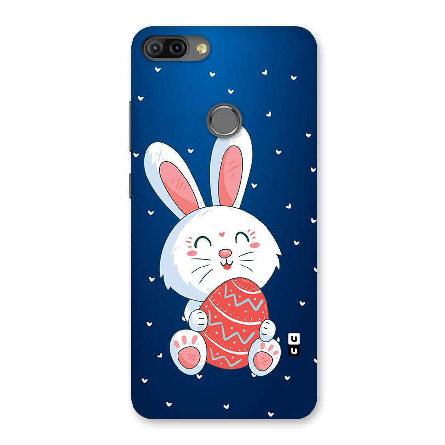Happy Festive Bunny Back Case for Infinix Hot 6 Pro